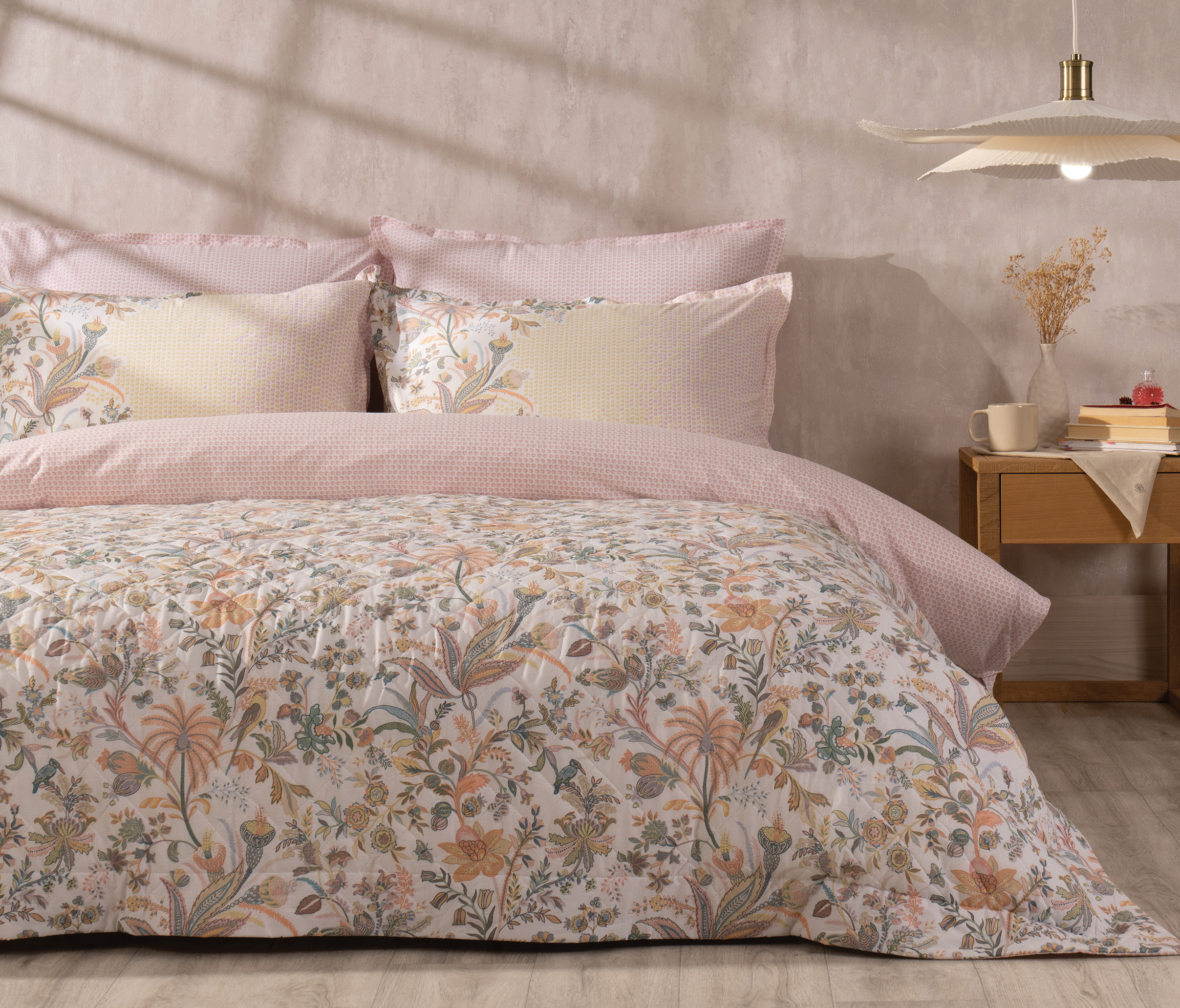 Fifel | Tek Kişilik 160x220 cm | Pudra - Konforlu ve Kaliteli Puffy Ürünleri