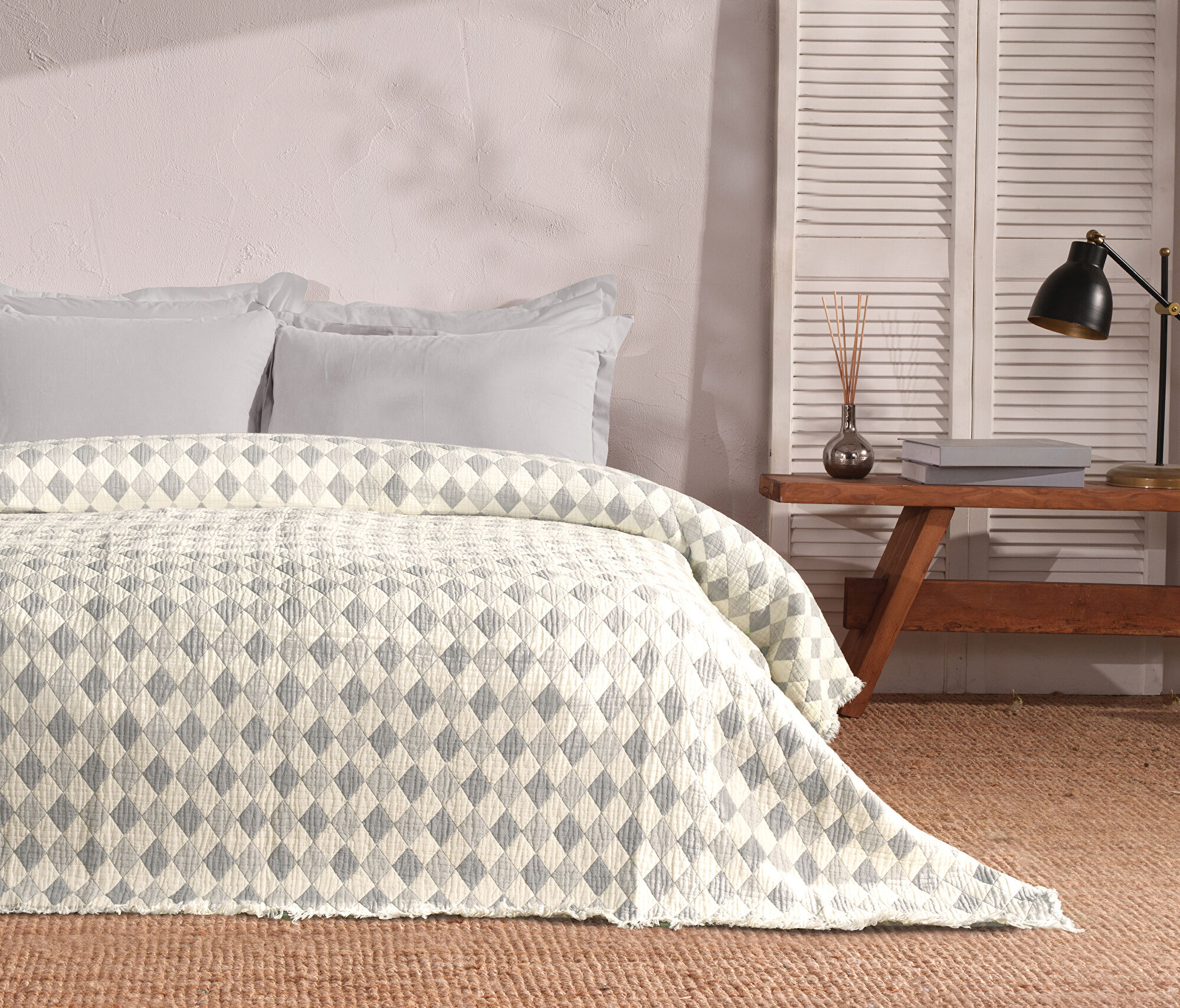 Pavia | Tek Kişilik 160X240 cm | Gri - Konforlu ve Kaliteli Puffy Ürünleri