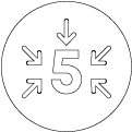 5 Bölgeli Pocket Yay