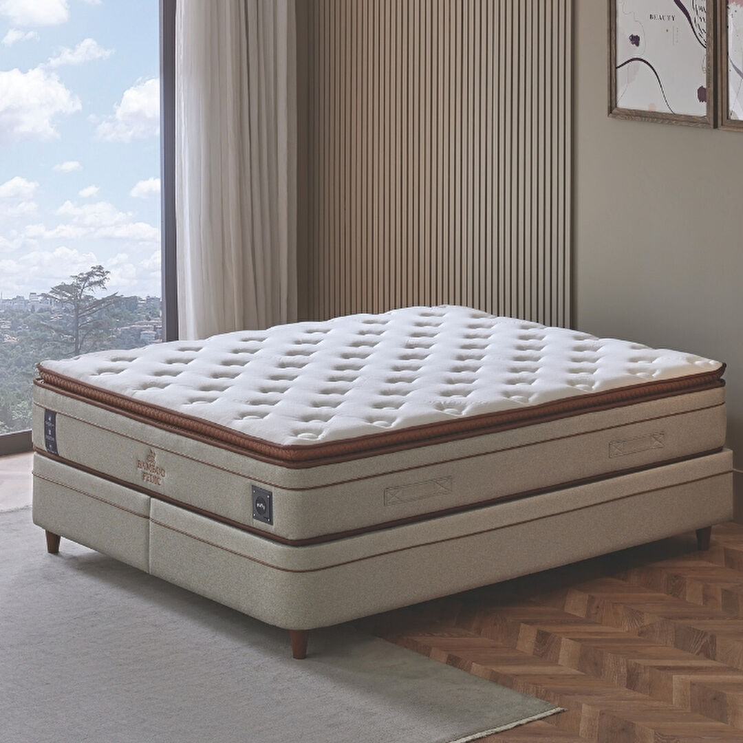 Bamboo Pedic Pocket Yaylı Yatak, 160x200 cm