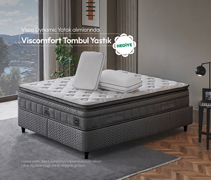 Visco Dynamic Yatak  Yastık Hediyeli