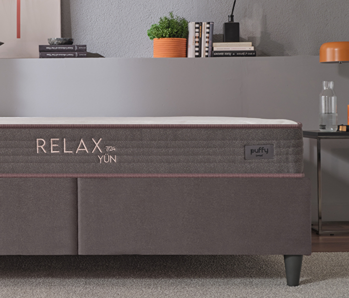 Relax 7/24 Yün Pocket Yaylı Yatak, 100x200 cm